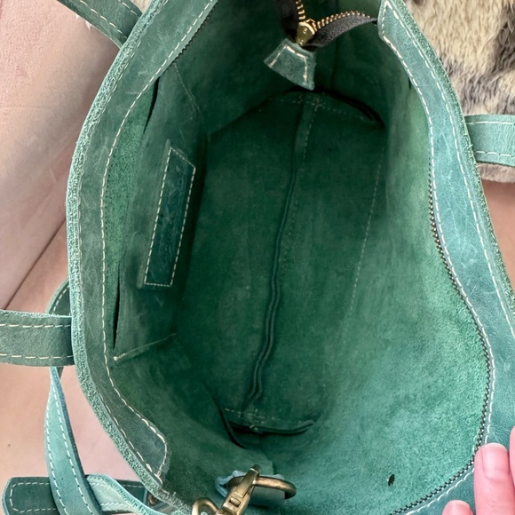 Portland Leather Goods Crossbody in “Surf” - Picture 3 of 6